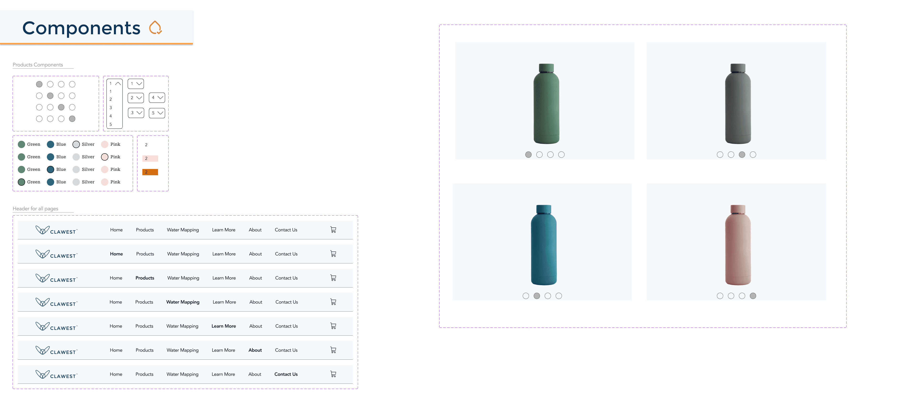Style guide — component library