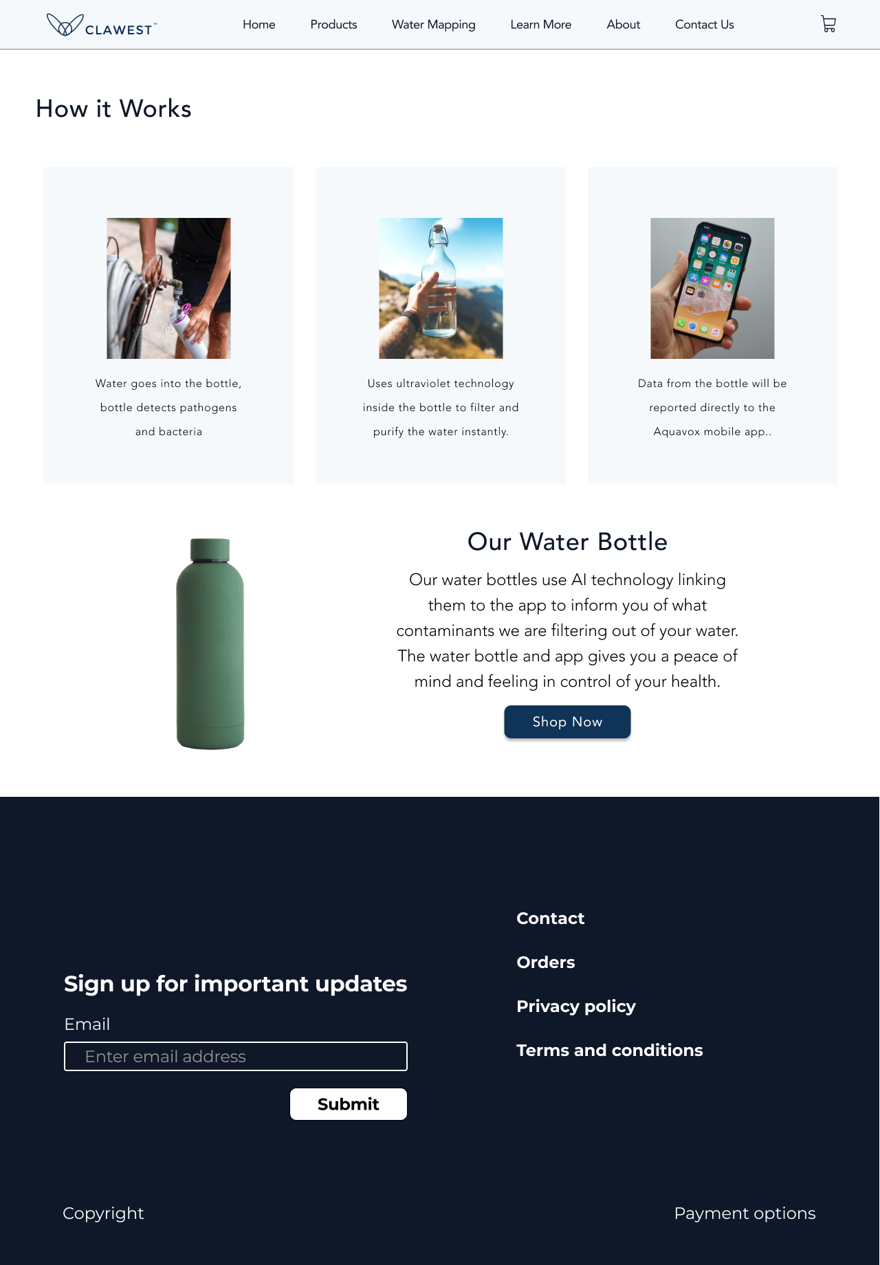 High-fidelity how it works page